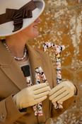 Folding Derby Walking Stick - Horses and Ponies image