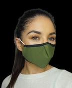 Reusable Fabric Face Mask - Green