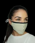 Reusable Fabric Face Mask - Beige
