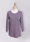 Violet &amp; Green Breton Stripe Tunic