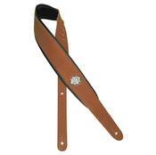 Gaucho Padded Leather Effect Strap - Light Brown