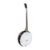 Koda 5 String Banjo, 24 Brackets, 22 Fret, Wooden Rim, Mahogany Neck &amp; Resonator, Rosewood Fingerboard