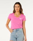 Rip Curl Women's RC Heart V Neck Tee image