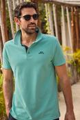Men's Miles Organic Cotton Pique Polo Shirt image