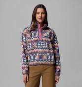 Columbia Women's Helvetia™ II Cropped Sherpa Half Snap Printed Fleece