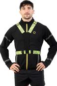 NightViz Reflective Vest with Velcro Mounting Pad