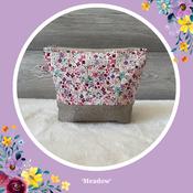 Handmade Make Up Bag - Meadow