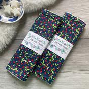 Handmade Face Towel - Strawberries &amp; Bees