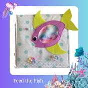 Busy Book Page - Feed the Fish
