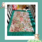 Patchwork Blanket - Meadow Farm