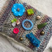Handmade Sensory Twiddlemuff - Woodland