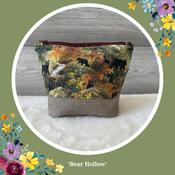 Handmade Make Up Bag - Bear Hollow