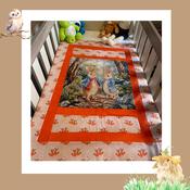 Panel Blanket - Woodland Tale