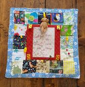 Patchwork Fidget Square - Enjoy the Little Things