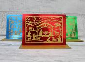 Nativity Scene Cards - Set of 3 image