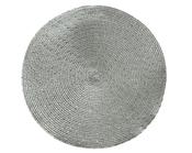 Placemat Round - Silver