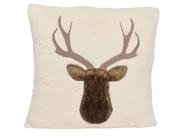 Cushion Polyester Faux Fur Deer image