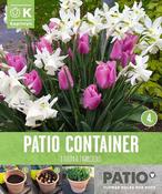 Garden Container Pack  Tulip Pink &amp; Narcissus White