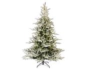 Snowy Grandis Fir, Warm White Pre-lit - 7ft (210cm) - Artificial Tree