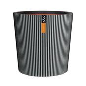 Vase Conical Groove NL Anthracite