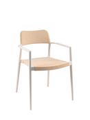 Chili Aluminum Stackable Armchair - Linnen image