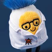 Amuseables Boiled Egg Scientist Outfit