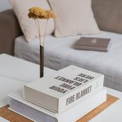 Coffee Table Book with Fire Blanket image