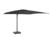 Kentucky free pole umbrella 3x3 black +BASE