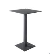 Prada bar table 70 x 70 alu charcoal image