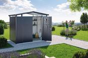 Garden shed Panorama with double door image