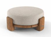 Emma Footrest with Cushion Ø65 image
