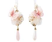 Ornament with Pearl Butterfly - Gold
