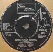 The Supremes - Automatically Sunshine (7", Single)