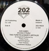 The Fureys &amp; Davey Arthur - Our Games (7", Single) image