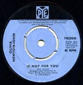 Olivia Newton-John - If Not For You (7", Single) image