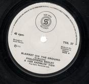 Philomena Begley &amp; Her Ramblin' Men - Blanket On The Ground / You Never Were Mine (7", Single, Whi) image