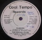 Timex Social Club - Rumors (7", Single) image