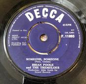 Brian Poole &amp; The Tremeloes - Someone, Someone (7", Single)