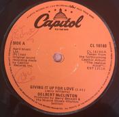 Delbert McClinton - Giving It Up For Your Love (7", Single) image