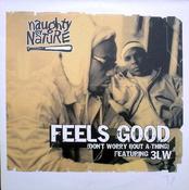 Naughty By Nature Featuring 3LW - Feels Good (Don't Worry Bout A Thing) (12") image