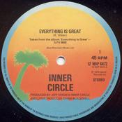 Inner Circle - Everything Is Great (12", Single)