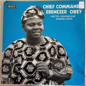 Ebenezer Obey &amp; His International Brothers - Chief Commander Ebenezer Obey And His International Brothers Band (LP, Album) image