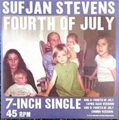 Sufjan Stevens - Fourth Of July (7", Single, Ltd, Red)