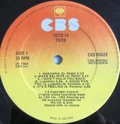 Toto - Toto IV (LP, Album) image