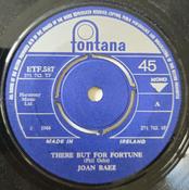 Joan Baez - There But For Fortune (7", Mono)
