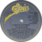 Agnetha Fältskog - The Heat Is On (7", Single) image