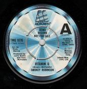 Smokey Robinson - Vitamin U (7", Single, Promo) image