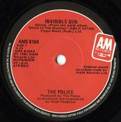 The Police - Invisible Sun (7", Single)