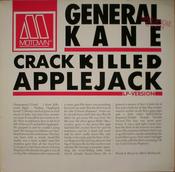 General Kane - Crack Killed Applejack (12", Maxi) image