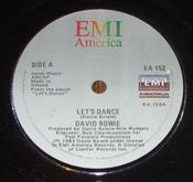 David Bowie - Lets Dance (7", Single) image